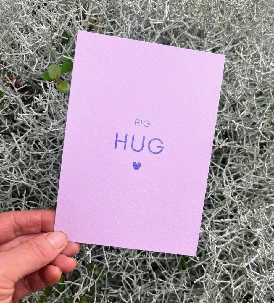 Handwritten Postcard | Big hug